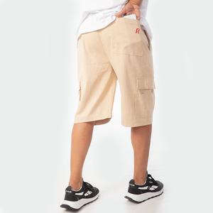 Beige Jeans Shorts 2-Pack