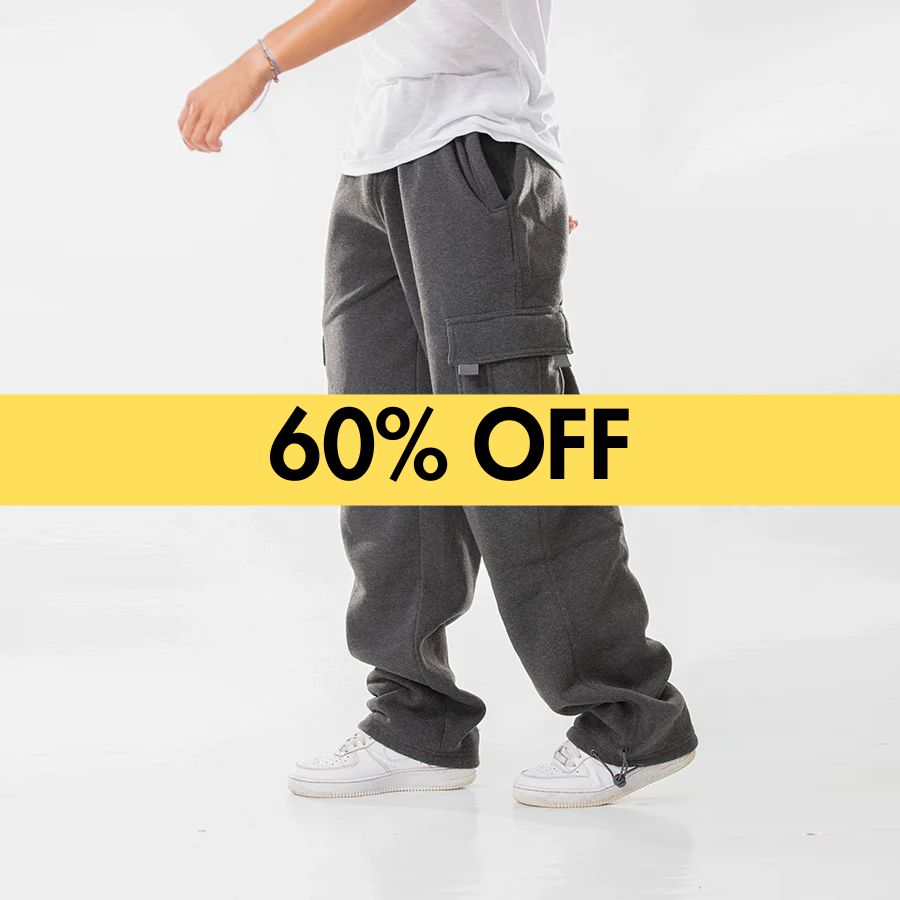 Cargo Sweatpants - 60% OFF