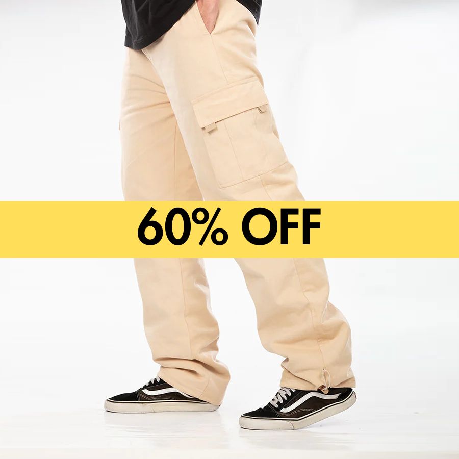 Cargo Jeans - 60% OFF