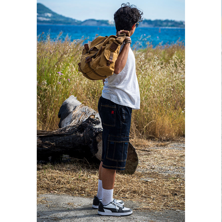 Cargo Jeans Shorts - 60% OFF