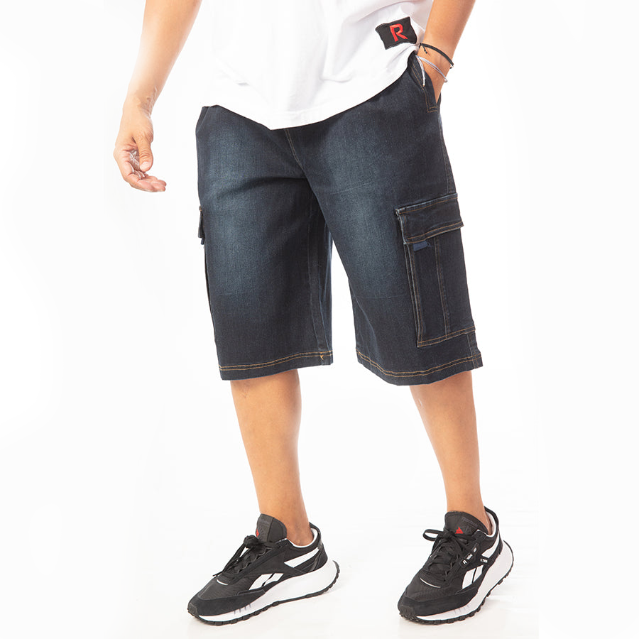Cargo Jeans Shorts - 60% OFF